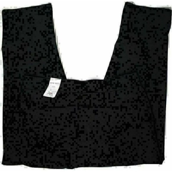 Avenue Lounge Sz 14/16 Black Stretch Leisure Wear 7/8 Length Pants Drawstring - Picture 3 of 7